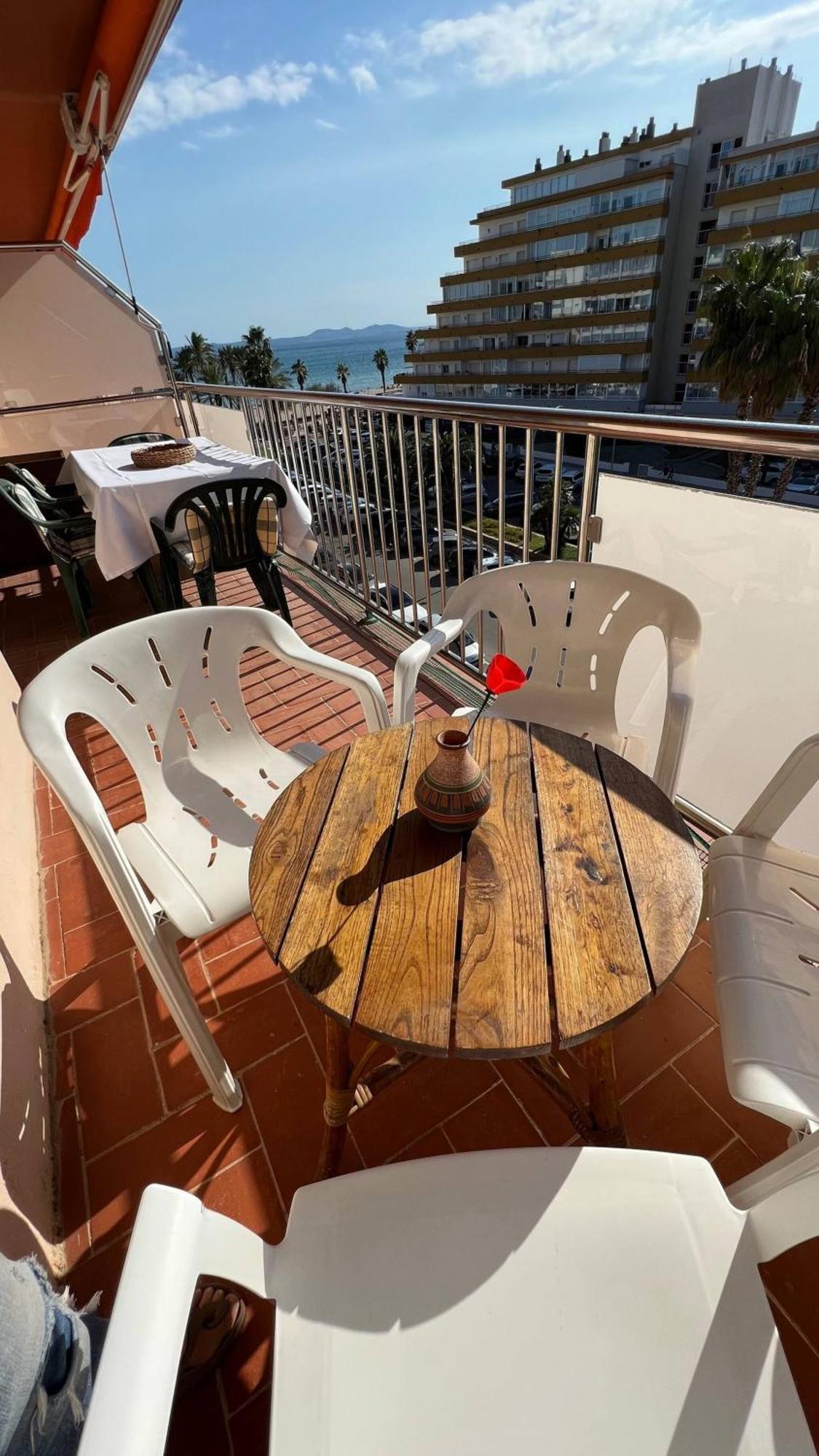 Piso Vista Mar Y Parking En Roses Av-30 Apartment Bagian luar foto